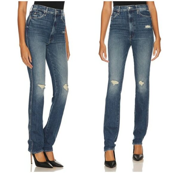 💕MOTHER SUPERIOR High Waisted Dazzler Double Heel Jeans ~ Morning Chores 30 NWT - Picture 9 of 16